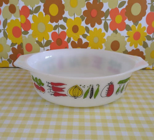 Vintage jaj pyrex harvest - pyrex,
