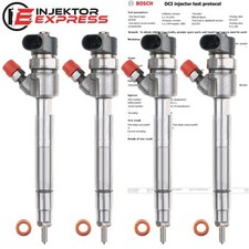 4X 0445110055 Einspritzdüse Injektor Mercedes-Benz E200 E220 CDI A6110701187