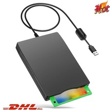 CSL FDD USB Diskettenlaufwerk 1.44MB extern schwarz 3,5 Zoll Floppy Disk Drive
