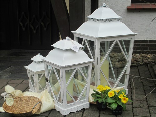 Antik look windlicht - -,