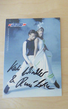 Kati Winkler & Rene Lohse   - Autogrammkarte - Eiskunstlauf -
