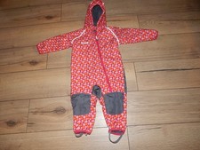 Jako-o Softshell Outdoor Anzug/Overal m.Kapuze gefüttert Gr.80-86 genial!!