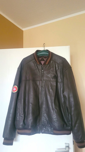 Adidas lederjacke schwarz gr - lederjacke,