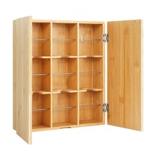 Teebox Teekasten Teeschrank Teebeutelhalter Teeregal Teeaufbewahrung 9 Fächer