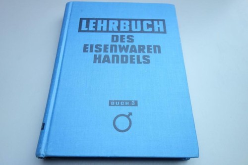 Lehrbuch des eisenwaren - des,