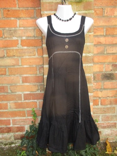 Kleid sommerkleid schwarz m - kleid,