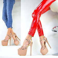 Sexy plateau high heels - sexy, xl