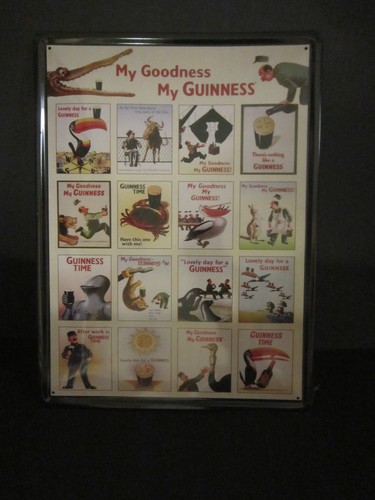 Guiness blechschild 40x30 - 40x30, cm