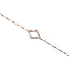 Damenarmband 18 kt Rotgold