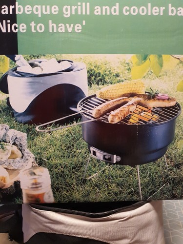 Camping klappgrill schwarz - camping,