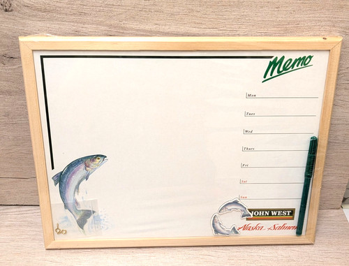 Vintage john west alaska lachs - john,