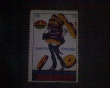  Fabrikmarke Dresdner Bisuit Fab. Schneider & Co.  Waffel - Törtchen  