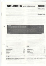 Grundig Service Anleitung Manual R 4200 MK II   B399