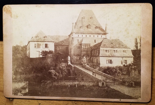 Schloss burgau 1880er - schloss,