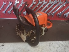 Stihl MS 025 Motorsäge, Defekt, für Bastler und Ersatzteilspender