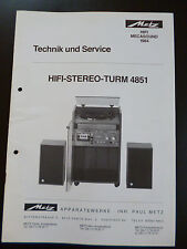 Original Service Manual  Metz