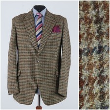 Herren Karo HARRIS TWEED Sakko
