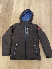 Trollkids Winterjacke Skijacke Gr. 140 grau