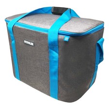 36 Liter große Kühltasche Kühlbox Isoliertasche Thermotasche Camping Dunkel-Grau