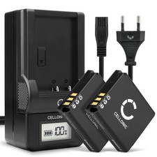 2x Akku für Leica D-LUX 4