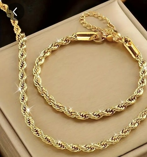 Vergoldetes schmuckset damen - schmuckset,