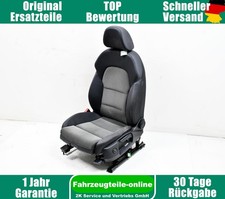 Sitz vorn links Stoff schwarz mit weißen Streifen Audi A4 A5 B8 8K 8K0881361B