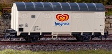 Roco güterwagen langnese - roco, "langnese"