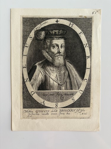 Antiker kupferstich henri - kupferstich,