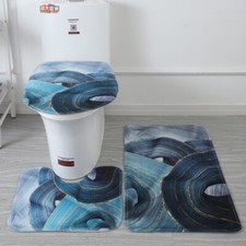 3Tlg.Set Badematte Badvorleger