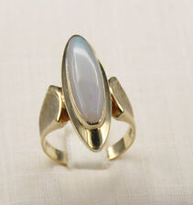 Solitär Schiffchen Voll Opal