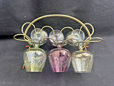 DDR Nostalgie Style 6 Stück kleine COGNAC Schwenker / dekorativer Halterung TOP