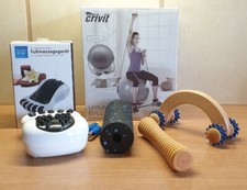Gymnastikball Ø 65 cm Crivit Fußmassagegerät Crivit + diverse Kleinteile 