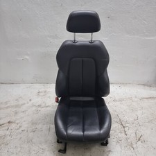 Mercedes R170 SLK Mopf Sitz links Fahrersitz Leder schwarz Kopfstütze kompl.