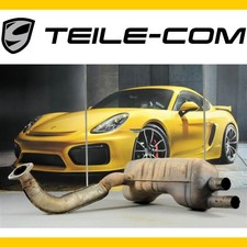 Porsche Boxster / Cayman 981 Hauptschalldämpfer LINKS / main exhaust marmitt