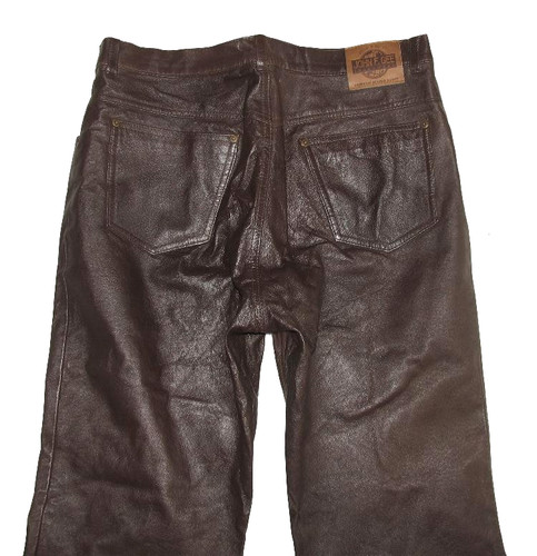 Herren lederjeans - /, /