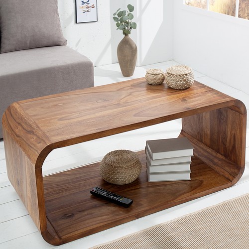 Massivholz couchtisch cubus - massivholz,