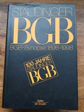 Staudinger - BGB Synopse 1896