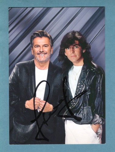 Thomas anders autogrammkarte - thomas,