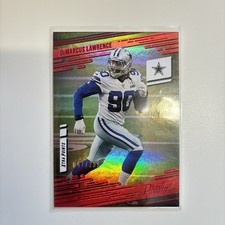2021 Panini Prestige Xtra Points Premium Red 049 /299 DeMarcus Lawrence #12