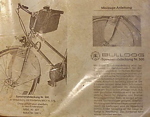Bulldog speichenabdeckung - bulldog, nr