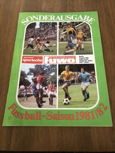 Sonderausgabe fuwo 1981 - sonderausgabe,