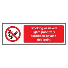 Rauchen oder nackte Lichter