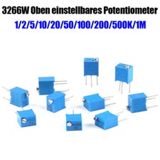 1K-1M Top Einstellpotentiometer Trimmer Potentiometer Spindeltrimmer Poti 3266W