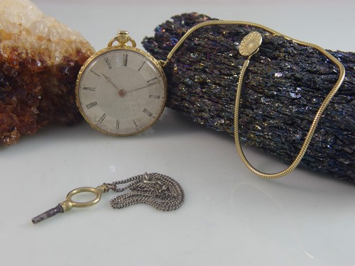 Antike vintage taschenuhr - taschenuhr, in