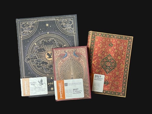 Paperblanks monatskalender - paperblanks, 12-monatskalender