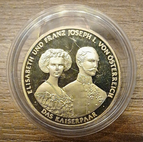 Silbermedaille elisabeth - elisabeth, &