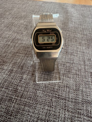 King watch lcd - lcd, vintage
