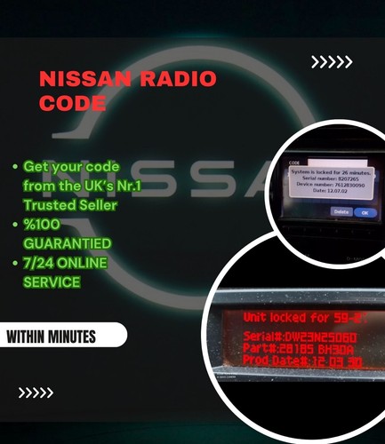Nissan radio code qashqai - ✅nissan,