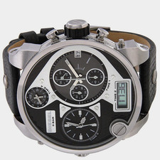 DIESEL DZ7125 OVERSIZED BLACK