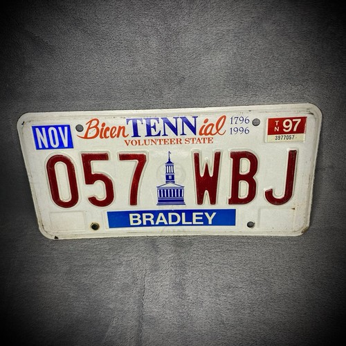 Tennessee nummernschild 1997 - nummernschild,